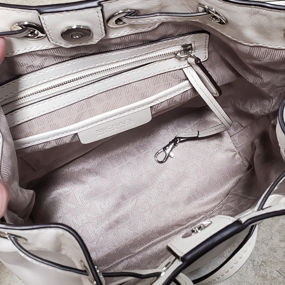 Michael Kors Dottie Embossed Python Leather Large… - image 6